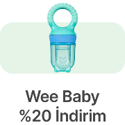 Wee Baby Markalı Ürünlerde %20 İndirim