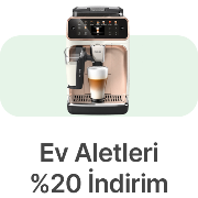 Seçili küçük ev aletlerinde sepette %20 ye varan net indirimler