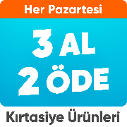 Kırtasiye Ürünlerinde 3 Al 2 Öde