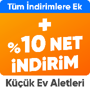 Premium'a Özel Seçili Küçük Ev Aletlerinde Sepette %10 İndirim!