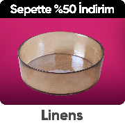 Linens Ürünlerinde %50 İndirim