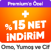 Temizlik ürünlerinde Premium’a özel 750 TLYE %15 indirim