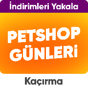 Pet shop ürünlerinde  %25 %30 %35 indirim