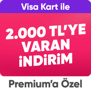 Premium/ Visa 2.000 TL'ye varan indirim