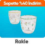 Rakle Sepette %40 İndirim
