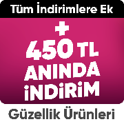Güzellik Ürünlerinde 1200-450 Kupon 