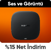 Efsane Kasıma Özel Ses ve Görüntü Sistemlerinde Sepette %15 Net İndirim!