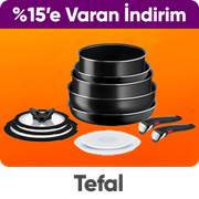 Tefal Ürünlerinde Sepette %15'e varan indirim