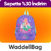 Çocuk okul çantalarında sepette %30 net indirim