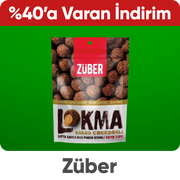 Züber Marka Atıştırmalıklarda 200 TL ve Üzerine %40'a Varan İndirimler!