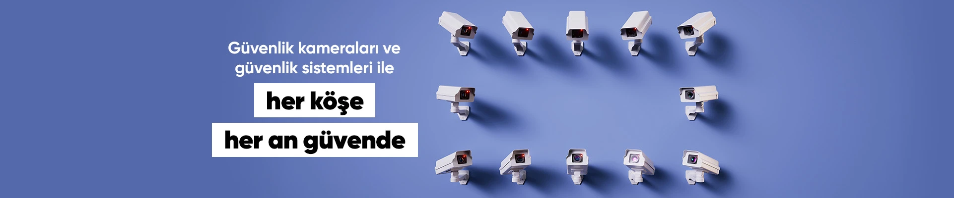 Güvenlik Kameraları ve Güvenlik Sistemleri ile Her Köşe, Her An Güvende