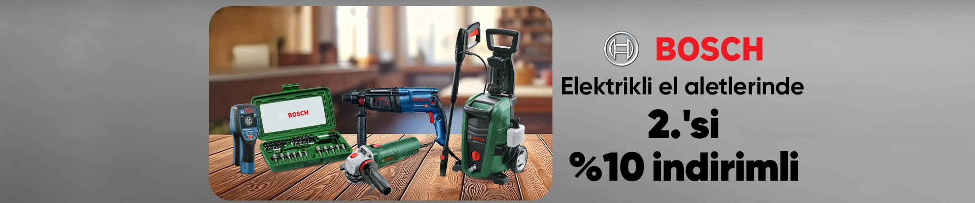 Yapı Market Bosch Ürünlerinde Fırsatlar