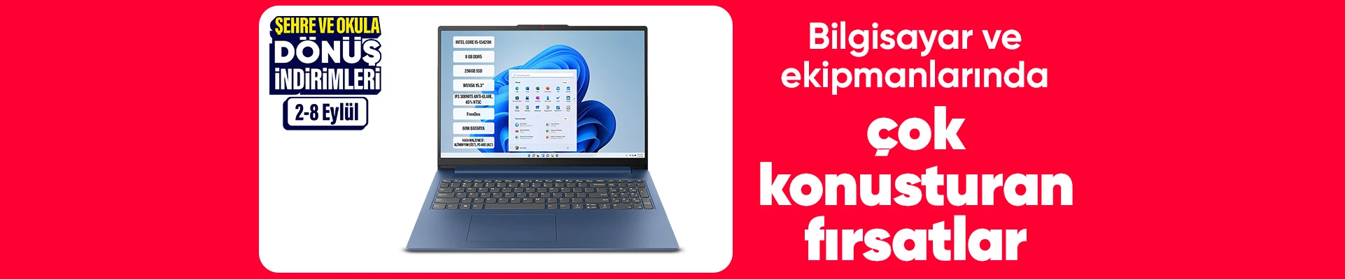 Bilgisayar ve ekipmanlarında çok konuşturan fırsatlar
