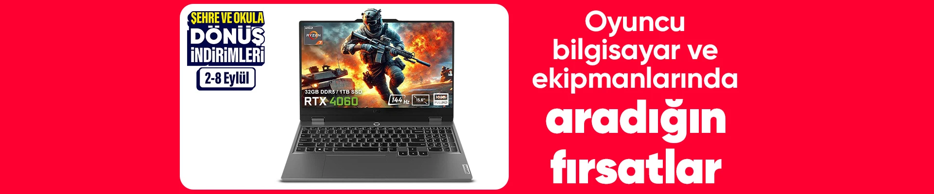 Bilgisayar ve ekipmanlarında çok konuşturan fırsatlar