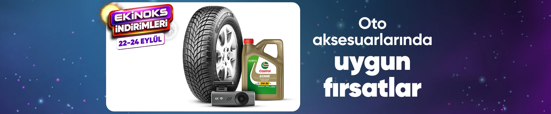 Oto Aksesuar Ekinoks Kampanyası