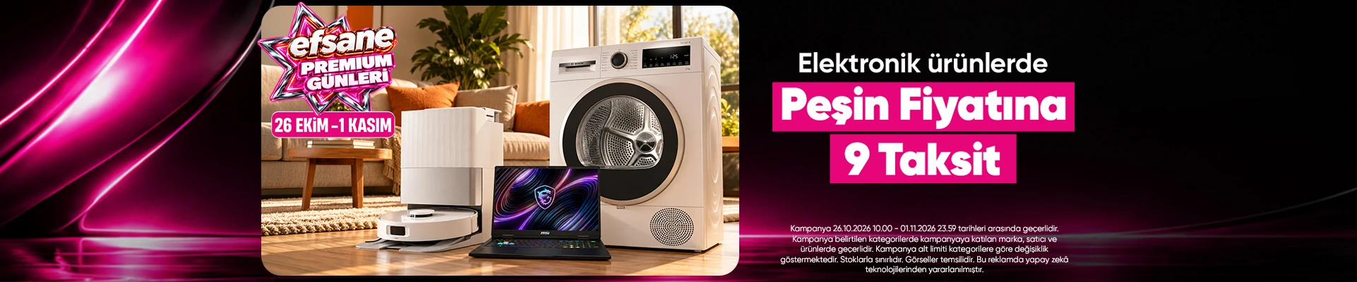 Elektronik ürünlerde fırsatlar