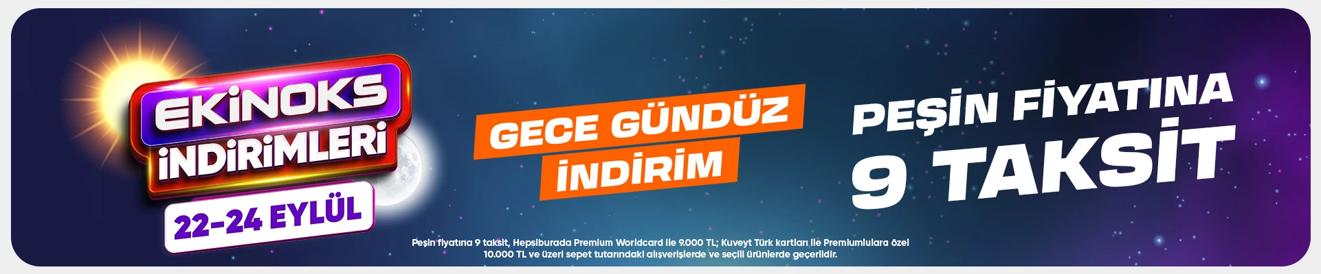 22-24 Eylül Ekinoks Kampanyası