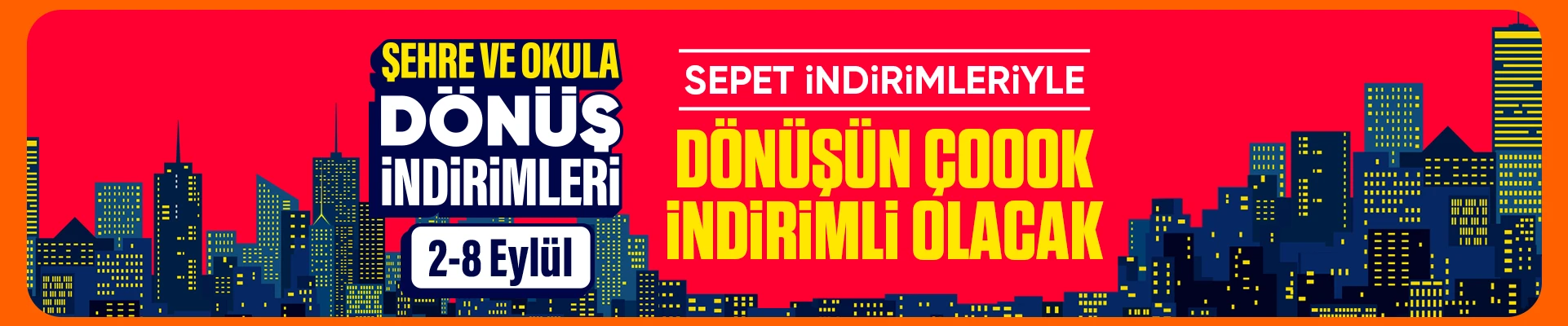 Sepet indirimleri