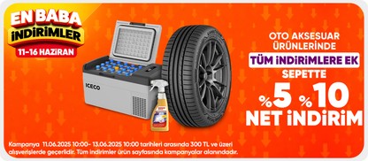 En Baba İndirimler Oto Net İndirim