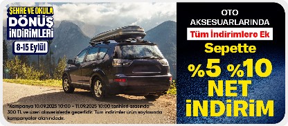 Oto Aksesuar Ürünlerinde Fırsatlar