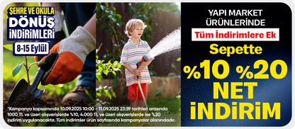 Yapı Market Ürünlerinde Fırsat Günleri