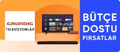 Grundig televizyonlarda  bütçe dostu fırsatlar