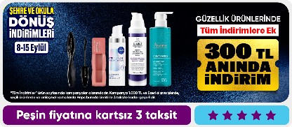 Tüm İndirimlere Ek  100 TL İndirim