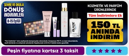 Tüm İndirimlere Ek  100 TL İndirim