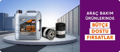 Periodik Bakım Ürünlerinde Avantajlı Fiyatlar