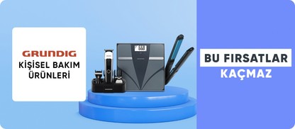 grundig kişisel bakım aletlerinde süper indirim