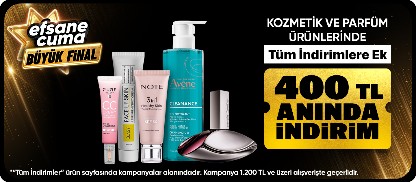 1200 TLYE 400 TL İNDİRİM