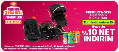 Anne çocuk %10 net indirim