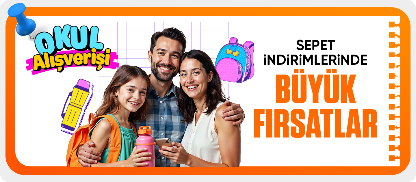 Büyük fırsatlar Sepet İndirimlerinde