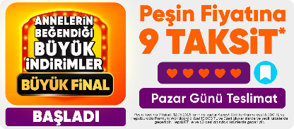 Annelein Beğendiği Büyük İndirimler kaçırma