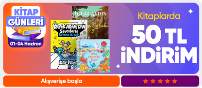 Kitaplarda 50 TL indirim