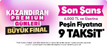 Kazandıran premium günleri büyük final