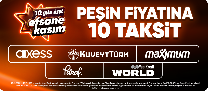 peşin fiyatına 10 taksit