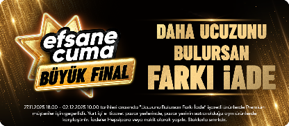 Daha ucuzunu bulursan farkı iade.