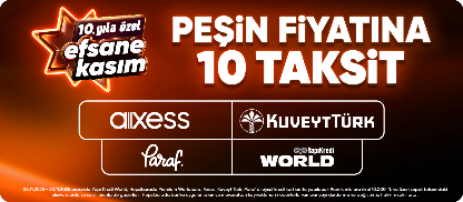 peşin fiyatına 10 taksit