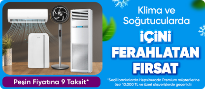 Klima ve Soğutucularda İÇİNİ FERAHLATAN FIRSAT