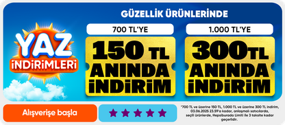 güzellik ürünlerinde kupon fırsatları
