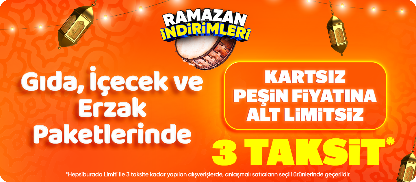 gıda ve içecek ürünlerinde taksit fırsatı