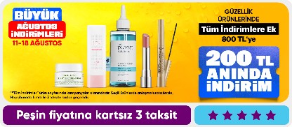 Tüm indirimlere ek 800 TL'ye 200 TL kupon indirim