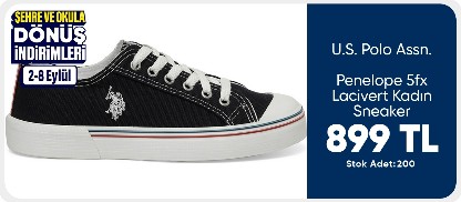 U.S. Polo Assn. Penelope 5fx Lacivert Kadın Sneaker