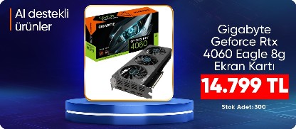 Gigabyte Geforce Rtx 4060 Eagle 8g Ekran Kartı