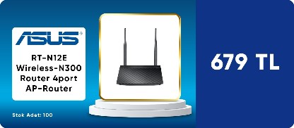 Asus RT-N12E Wireless-N300 Router 4port AP-Router
