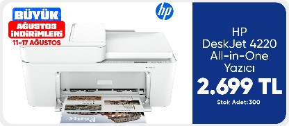 HP DeskJet 4220 All-in-One Yazıcı