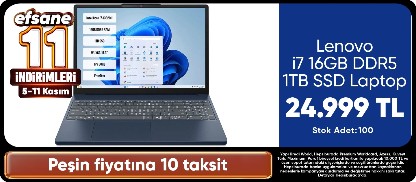 Lenovo i7 16GB DDR5 1TB SSD Laptop