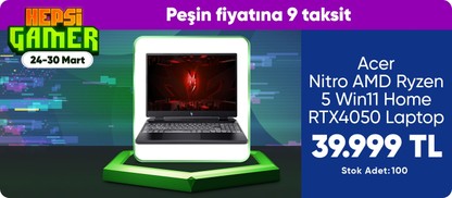 Acer Nitro AMD Ryzen 5  Win11 Home RTX4050 Laptop