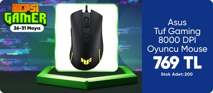 Asus Tuf Gaming 8000 DPI Oyuncu Mouse